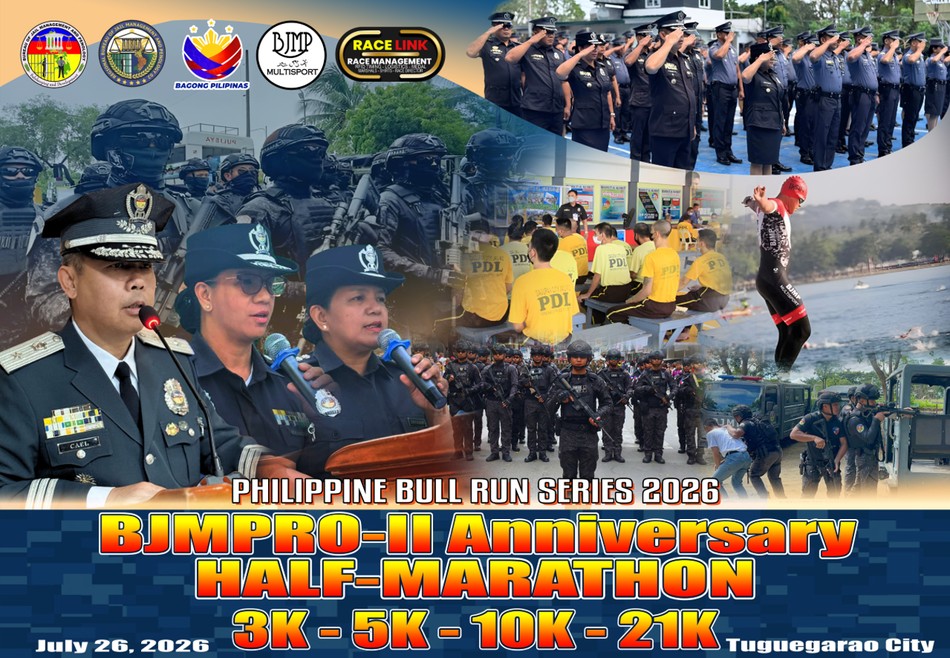 BJMP REGION II ANNIVERSARY HALF-MARATHON